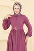 Dress 7123BG354-MS Dark Rose Dusky - Thumbnail