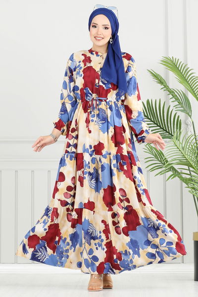 B.G.S. - Dress 7124BG354-MS Indigo - 365400