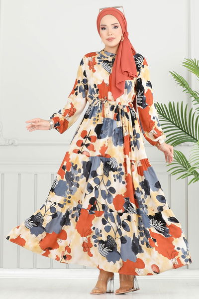 E.R.K. - Dress 7124ERK1158-MS Anthracite - 398690