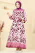 Dress 7127BG354-MS Dark Rose Dusky - Thumbnail