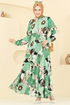 Dress 7129BG354-MS Green - Thumbnail