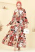 Dress 7129BG354-MS Salmon - Thumbnail