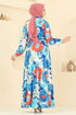 Dress 7129BG354-MS Saxe - Thumbnail