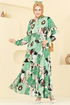 Dress 7129ERK1158-MS Green - Thumbnail