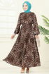 Dress 7130ERK1158-MS Brown - Thumbnail