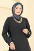 Dress 7132ERK1158-MS Black - Thumbnail