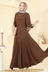 Dress 7132ERK1158-MS Brown - Thumbnail