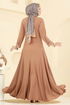 Dress 7132ERK1158-MS Camel - Thumbnail