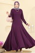 Dress 7132ERK1158-MS Damson - Thumbnail