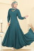 Dress 7132ERK1158-MS Emerald - Thumbnail
