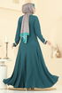 Dress 7132ERK1158-MS Emerald - Thumbnail