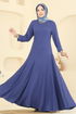 Dress 7132ERK1158-MS Indigo - Thumbnail