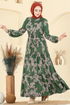 Dress 7135ERK1158-MS Emerald - Thumbnail