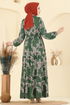 Dress 7135ERK1158-MS Emerald - Thumbnail