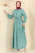 Dress 7136ERK1158-MS Turquoise - Thumbnail