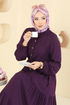 Dress 7138BG354-MS Damson - Thumbnail