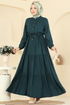 Dress 7138BG354-MS Petroleum - Thumbnail
