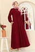 Dress 7139BG354-MS Burgundy - Thumbnail