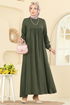 Dress 7139BG354-MS Khaki - Thumbnail