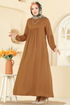 Dress 7139BG354-MS Mustard - Thumbnail