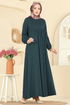 Dress 7139BG354-MS Petroleum - Thumbnail