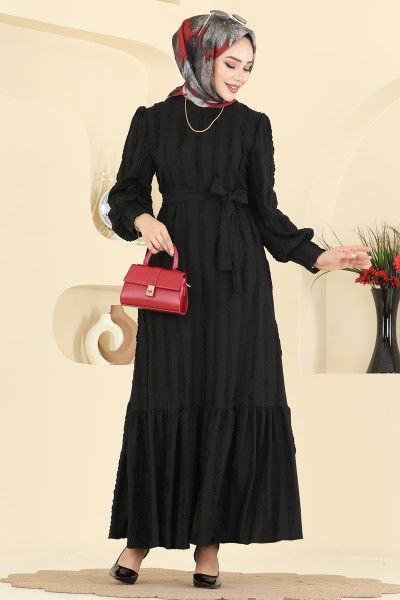 B.G.S. - Dress 7150BG354-MS Black