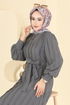 Dress 7150BG354-MS Gray - Thumbnail