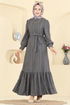 Dress 7150BG354-MS Gray - Thumbnail