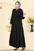 الفستان أسود 7151BG354-MS - Thumbnail