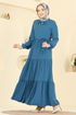 Dress 7151BG354-MS Indigo - Thumbnail