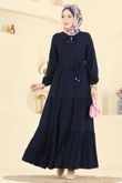 B.G.S. - Dress 7151BG354-MS Navy Blue