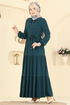 Dress 7151BG354-MS Petroleum - Thumbnail