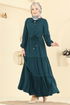 Dress 7151BG354-MS Petroleum - Thumbnail
