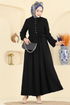 الفستان أسود 7152BG354-MS - Thumbnail