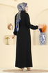 الفستان أسود 7152BG354-MS - Thumbnail