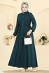 Dress 7152BG354-MS Petroleum - Thumbnail