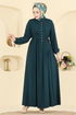 Dress 7152BG354-MS Petroleum - Thumbnail