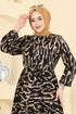 Dress 7158ERK1158-MS Black - Thumbnail