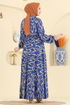 Dress 7158ERK1158-MS Saxe - Thumbnail