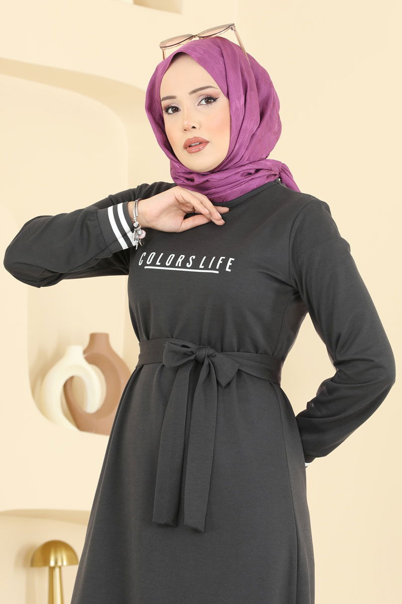Dress 715PM271-MS Anthracite