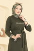 Dress 715PM271-MS Khaki - Thumbnail