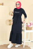 P.R.M. - Dress 715PM271-MS Navy Blue