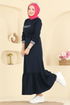 Dress 715PM271-MS Navy Blue - Thumbnail