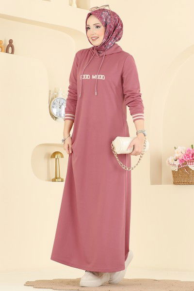 P.R.M. - Dress 717PM271-MS Dark Rose Dusky