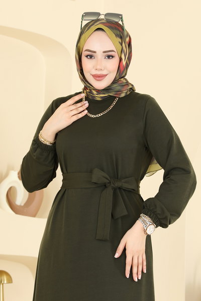 P.R.M. - Dress 718PM271-MS Khaki - 426640