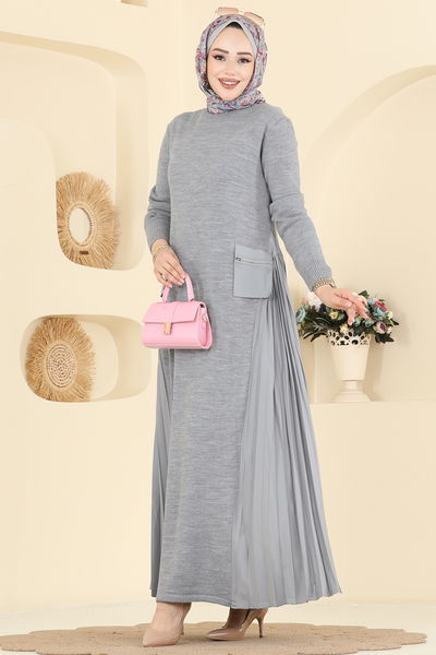 U.Z. - Dress 7610UZ662-MS Gray - 417571