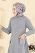 Dress 7610UZ662-MS Gray - Thumbnail