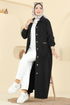 الفستان جينز أسود 7929ORG1169-MS - Thumbnail