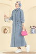 Dress 7929ORG1169-MS Denim - Thumbnail