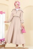 T.E.G. - Dress 8008TEG847-MS Stone